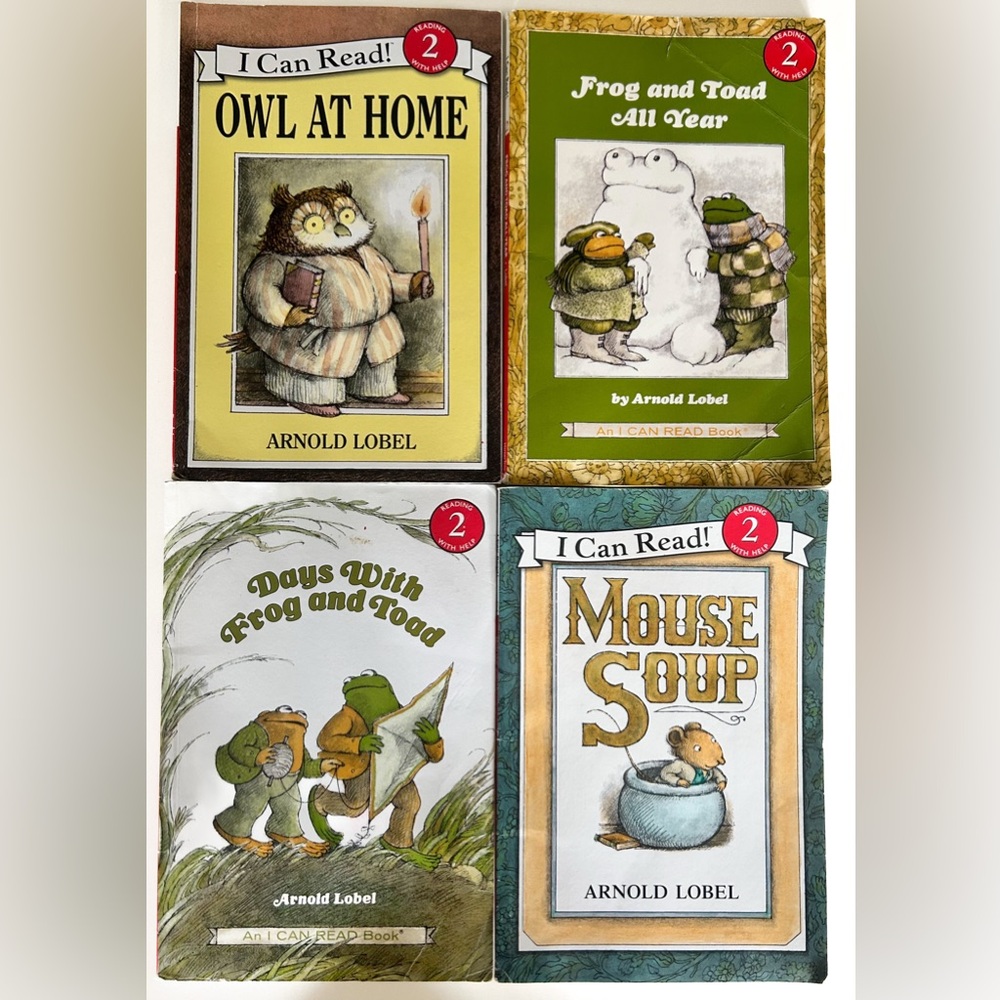 Arnold Lobel I Can Read! 4 Books